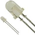 LNG91LCFBW - LED BLUE CLEAR T-1 3/4 T/H