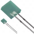 HLMP0504 - LED GRN DIFF 7.2X2.4MM RECT T/H