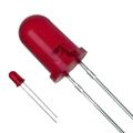LN21RPX - Panasonic LN21RPX, Round Series Red LED, 700 nm 5mm (T-1 3/4), Round Lens Through Hole package