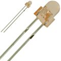 FA3863X - LED Uni-Color Orange 609nm 2-Pin T-1