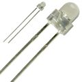 DB3804X - LED BLUE CLEAR 3MM ROUND T/H