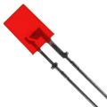 LN242RPH - Standard LEDs - Through Hole LED RED DIFFUSED 2x5MM RECT
