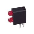 5530111 - LED 2HI 3MM RED PC MNT
