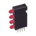 5680101111 - LED 4HI 3MM HI EFF RED PC MNT