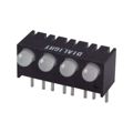 5513007004 - LED 3MM QUAD RED/GRN BICLR PCMNT