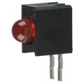 5510409 - LED 3MM RT ANG HI EFF RED PC MNT