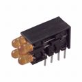 5684F7_7_7_7 - LED YELLOW QUAD 2X2 T1 PCB