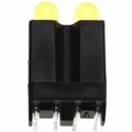 5365F7;7 - LED YELLOW DUAL T1 RT ANG ASSY