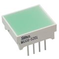 MU08-5201 - LED RECT 14X16 PUR GRN DIFF 8 PI