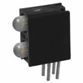 553-0744 - LED 3MM BI-LEVEL YLW/GRN RA PCB