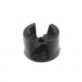 STD_140_BLK - LED HOLDER TRI-LEAD BLACK