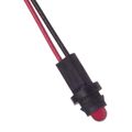 SSI-RM3091SRD-150 - LED 3MM SUP RED 6"LDS REAR PNLMT