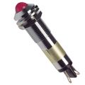 6091112120 - LED PNL MT 9MM 6V CHROME RED