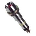 6072112130 - LED PNL MT 7MM 12V CHROME RED
