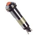 6091312130 - LED PNL MT 9MM 12V CHROME YELLOW