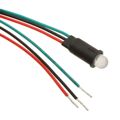 PM53-RYW10.0 - LED Panel Mount Indicators 3 Leaded Red/ Yellow White Diff 10 Wire