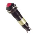 6091122120 - LED PNL MT 9MM 6V BLACK RED