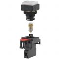 M22-CW-24A - PILOT LIGHT SQUARE WHT 24VAC/DC