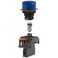 M22-FA-24A - PILOT LIGHT 24V LED ROUND BLUE
