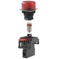 M22-FR-T1 - PILOT LIGHT 110V LED ROUND RED