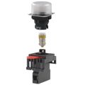 M22-FW-24A - PILOT LIGHT 24V LED ROUND WHITE