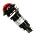 6161132140F - LED PANEL MNT 16MM RED 24VDC