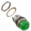 5563205304F - LED PNL MT 1" DOMED GRN