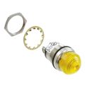5563303304F - LED PNL MT 1" DOMED YLW