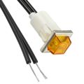 1050N3 - INDICATOR NEON AMBER PANEL MNT