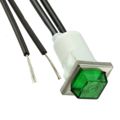 1052N5 - INDICATOR NEON GREEN PANEL MNT