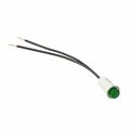 32R-2112 - LAMP NEON GRN 250V PANEL MNT
