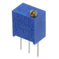 3266Y-1-102RLF - TRIMMER 1K OHM 0.25W PC PIN TOP