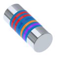 MMA02040D2263BB300 - Res Thin Film 0204(1406) 226K Ohm 0.1% 0.25W(1/4W) ±25ppm/C Conformal Melf SMD Automotive Medical Blister T/R