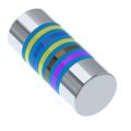 MMA02040D4641BA300 - Res Thin Film 0204(1406) 4.64K Ohm 0.1% 1/4W 25ppm/C Conformal Melf SMD Blister T/R