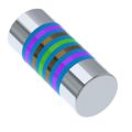 MMA02040D7151BB300 - Res Thin Film 0204(1406) 7.15K Ohm 0.1% 0.25W(1/4W) ±25ppm/C Conformal Melf SMD Blister T/R