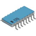 767161271G - RES ARRAY 15 RES 270 OHM 16SOIC