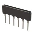 SIL06M103G - Thick Film Resistors - Through Hole SIL 6PIN 3RES 10K 2%