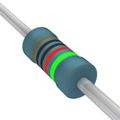 MBB02070C1002DCT00 - Through Hole FIXED RESISTOR, 10kOhm, 0.6W, Metal Film,