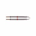 EBM80TZ010 - TWZR PAIR CONICAL SHARP 1.0MM