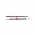 ET80TZ010 - TWZR PAIR CONICAL SHARP 1.0MM