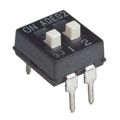 ADE02 - DIP Switches / SIP Switches 2 POS EXT ACT PC