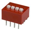 78B04S - SWITCH SLIDE DIP SPST 150MA 30V