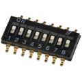 97C08S - SWITCH SLIDE DIP SPST 25MA 24V