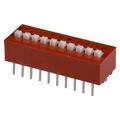 78B10S - SWITCH SLIDE DIP SPST 150MA 30V