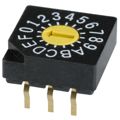 SD-1010 - SWITCH ROTARY DIP HEX 100MA 5V