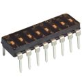 GDS08 - SWITCH SLIDE DIP SPST 25MA 24V