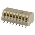 76HPSB08GWRT - SWITCH PIANO DIP SPST 150MA 30V