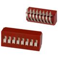 BD08AV2 - SWITCH SLIDE DIP SPST 100MA 5V