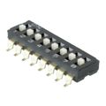 A6S-7104 - SWITCH SLIDE DIP SPST 25MA 24V