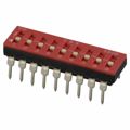 SD09H0K - SWITCH SLIDE DIP SPST 100MA 25V